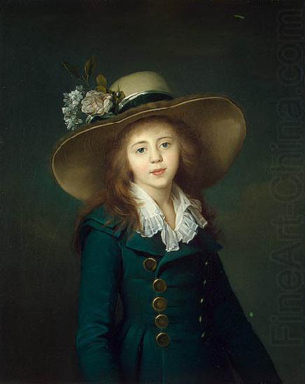 elisabeth vigee-lebrun Portrait of Elisaveta Alexandrovna Demidov nee Stroganov (1779-1818), here as Baronesse Stroganova china oil painting image